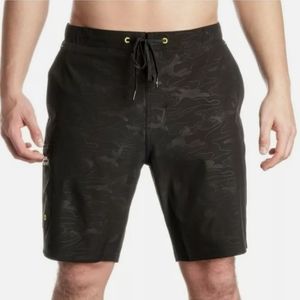 NWT ZeroXPosur Black Camo Swim Trunks